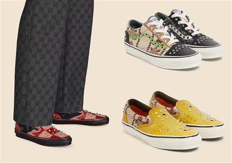 vans shoes gucci|Vans shoes collaborations.